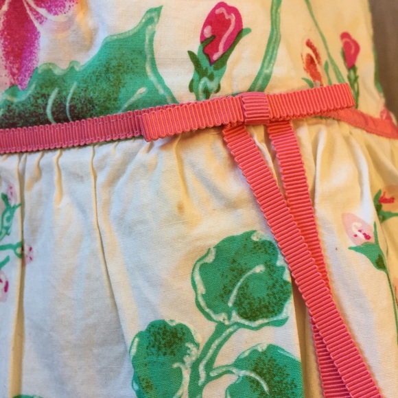 SPRING FLORAL PRINT LAYERED SKIRT - Picture 4 of 4